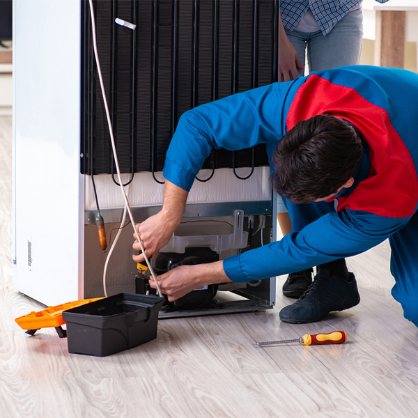 what are the common refrigerator repair services in Gun Plain